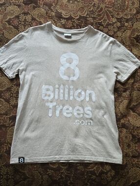 8 Billion Trees Unisex Hemp/Cotton T-shirt